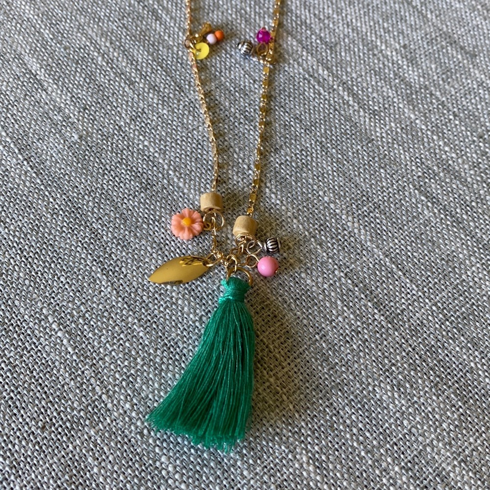 Plunder Tassel Necklace